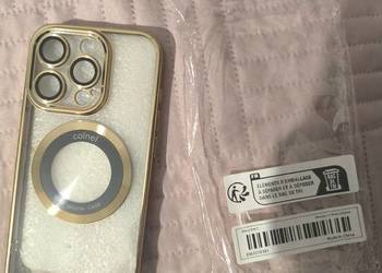 Etui iPhone 15 pro złote