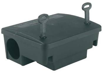 Stacja deratyzacyjna na szczury, 22,5 x 18,5 x 9,5 cm ES6617