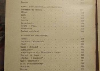 Antologia wierszy polskich stare książki kolekcje 300 stron