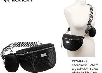 saszetka nerka R-NER-6-2939 BLACK