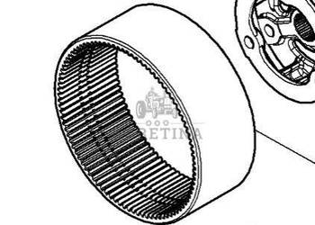 Massey Ferguson 5410 Koło Koronowe Skrzyni Biegów 93 zęby CZĘŚCI 4304091M1