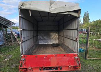 sprzedam przyczepa burtowa aluminiowa  z plandeką 2000 dmc
