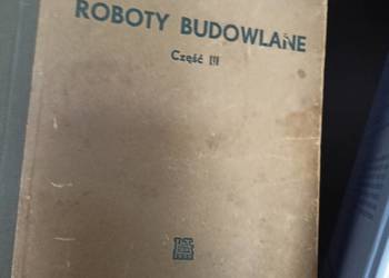 Roboty budowlane książki wysyłka gratis Trójmiasto podręczniki Gdańsk tanie