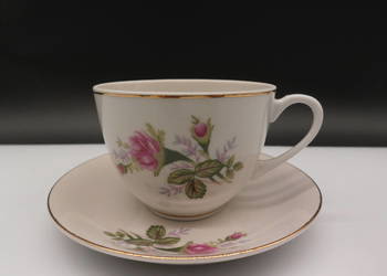 Filiżanka i spodek zestaw z porcelany ,róże Chiny