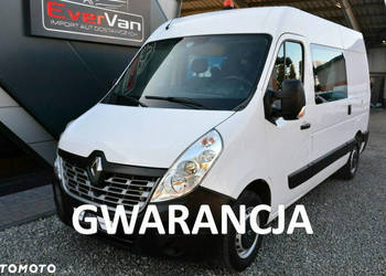 Renault Master średniak 7 osobowy L2H2 brygadówka doka