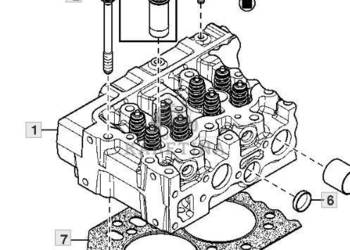 John Deere 6920 6920S Głowica Cylindra CZĘŚCI RE507777 RE553419