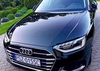 Audi A4 Avant 2.0 Diesel 163KM Advanced S tronic 2019r bezwypadkowe