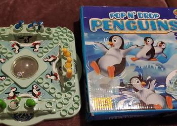 gra planszowa pingwiny na lodzie pop n drop penguins