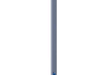 Słupek Blueline CS aluminiowy (długość profilu aluminiowego= 2875 mm)