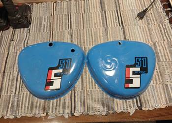 Simson S51 boczki Kapy Oryginał 2 szt.