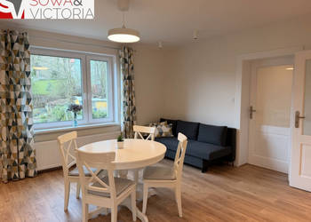 Apartament w kameralnej okolicy.