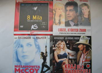 DVD: 8 Mila, Niesamowita McCoy, Ludzie których znam, Kraj dla twardzieli