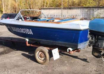 Motorówka MERLIN w zestawie silnik MERCURY 50 + przyczepka