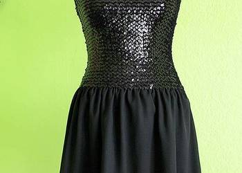Elegancka sukienka Mini 36 s 38 m biust 60-90 cm