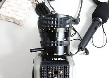 Kamera Super 8 Porst Sound 650 XL Macro + 2 Nowe Taśmy Agfa / Zestaw / Torb