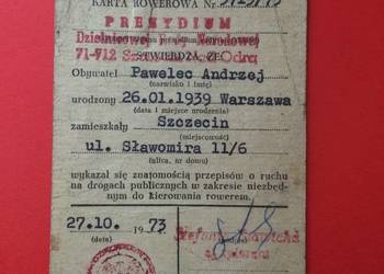 ( 1600 ) Karta Rowerowa 2