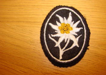 strzelcy alpejscy WaffenSS naszywka