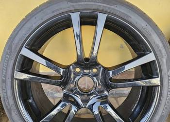 Sprzedam Alufelgi czarne black piano 5x112 rozstaw VAG 18 cali