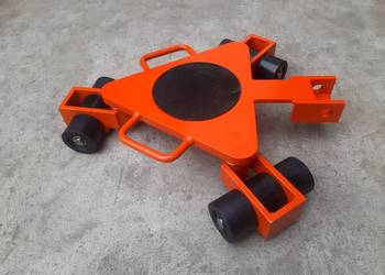 Wózek rotacyjny do transportu maszyn Wr3/9 Rolki transportow