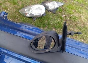 PEUGEOT 107 CITROEN C1 TOYOTA AYGO LUSTERKO LEWE CZARNE RĘCZNE 2005-2014