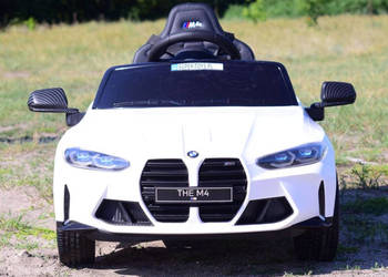 BAWIBUS.PL Auto na akumulator BMW M4 samochód dla dzieci full opcja