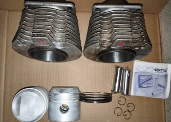 Cylindry po szlifie z nowymi tłokami 79.0 Dniepr MT K650