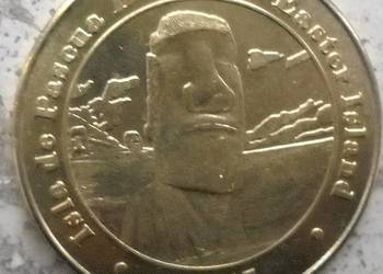 RAPA NUI (WYSPY WIELKANOCNE)-1 PESO-2017 r (RYBA)