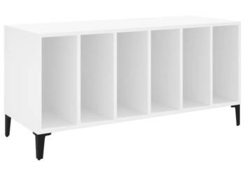 vidaXL Szafka na płyty, biała, 100x38x48 cm(SKU:831981)
