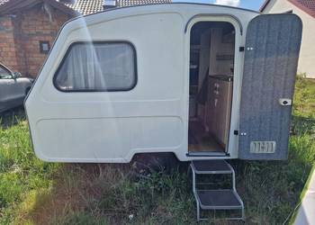 Niewiadów 126e, po remoncie, z przedsionekiem, Przyczepa Niewiadówka