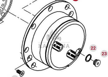 Fendt 414 415 512 513 712 712 S4 Kapelusz Jarzmo Przekładni Planetarnej F7…