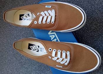 Nowe oryginalne trampki VANS LX Authentic Reissue kolor musztardowy roz. 44