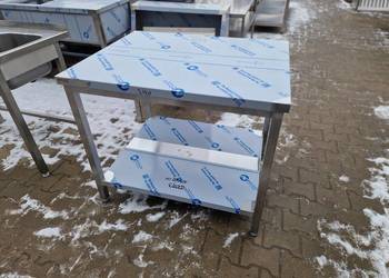 Stół Gastronomiczny Centralny Z Półką 100/80/85