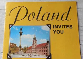 Poland Invites You LOT ORBIS ulotka przewodnik PRL