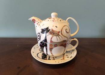 Piękny unikalny zestaw porcelany do kawy - herbaty, polecam Piękny unikalny zestaw porcelany do kawy - herbaty, polecam