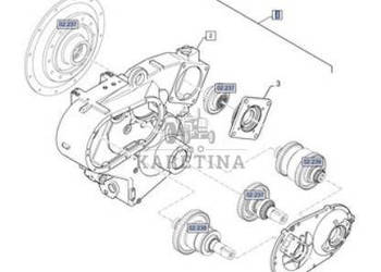 New Holland CR9080 Skrzynia Biegów Kompletna CZĘŚCI 87328027