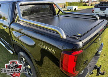 Orurowanie Amarok Rury Paki Rollbar  Chrom 76mm Volkswagen Amarok 23+ / For