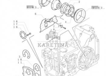 New Holland T6010 Wspornik 5162538