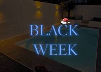 BLACK WEEK poliestrowy basen IBIZA 6.0x3.2x1.55m z filtracją, PROMOCJA