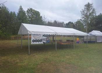 Namioty bankietowe z montażem;