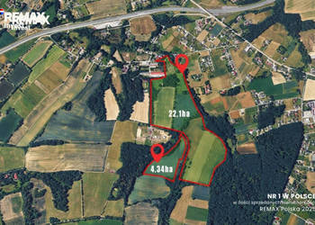 Działka inwestycyjna w Beskidach 26,5 ha