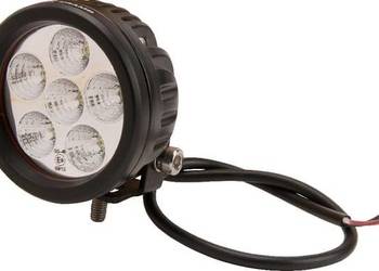 Lampa robocza LED, okrągła, 18W 1440 lm  10/30V światło rozproszone 6 LED…