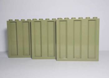 Lego Panele (ściany) Olive Green 3szt