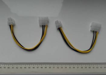 ATX z Molex na EPS 4pin P4, adapter przejściówka dla CPU na