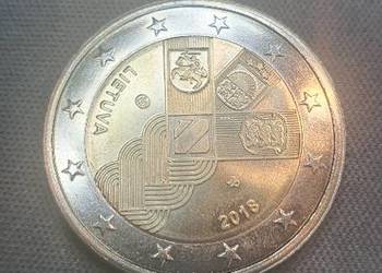 2 euro 2018 Litwa,100 lat państw bałtyckich