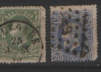 Zn. Belgia Mi 27, 8 kas 1869