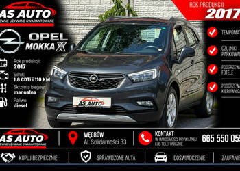 Opel Mokka X 1.6CDTi 110KM EnjoY/PDC/Pod.Fotele/Ledy/Tempomat/Hak/Serwis