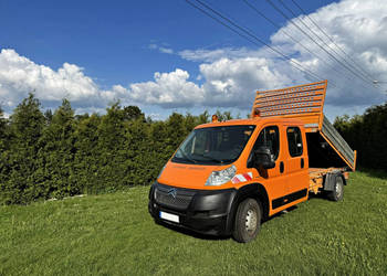 Citroen Jumper Doka 7 osób Kipper Wywrotka 3-strony Klima