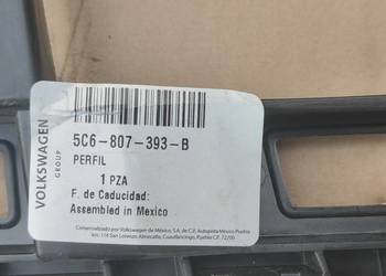 5C6807393B VW JETTA ŚLIZG MOCOWANIE ZDERZAKA LEWY TYŁ