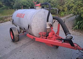 Beczkowóz BAUER 2200L ocynk