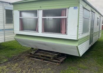 Domek holenderski angielski przyczepa kempingowa stacjonarna carawan